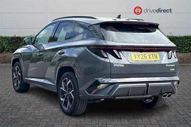 Hyundai TUCSON 1.6T Hybrid N Line Edition SUV 5dr Petrol Hybrid Auto Euro 6 (s/s) (239 ps) Grey