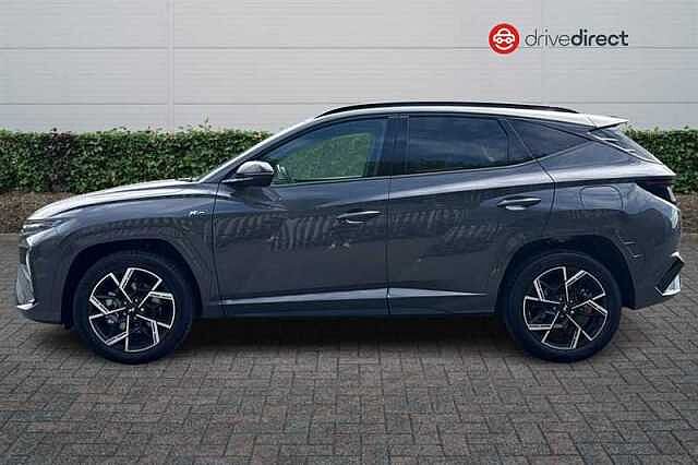 Hyundai TUCSON 1.6T Hybrid N Line Edition SUV 5dr Petrol Hybrid Auto Euro 6 (s/s) (239 ps) Grey