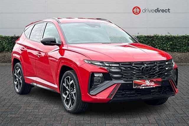 Hyundai TUCSON 1.6T Hybrid N Line Edition SUV 5dr Petrol Hybrid Auto Euro 6 (s/s) (239 ps)