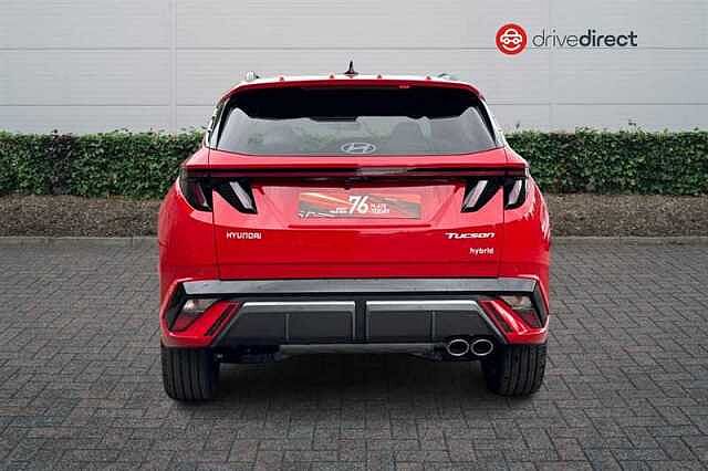 Hyundai TUCSON 1.6T Hybrid N Line Edition SUV 5dr Petrol Hybrid Auto Euro 6 (s/s) (239 ps)