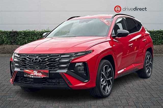Hyundai TUCSON 1.6T Hybrid N Line Edition SUV 5dr Petrol Hybrid Auto Euro 6 (s/s) (239 ps)