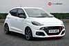 Hyundai I10 1.0 T-GDi N Line Hatchback 5dr Petrol Manual Euro 6 (s/s) (90 ps) White