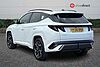 Hyundai TUCSON 1.6T N Line SUV 5dr Petrol Hybrid Auto Euro 6 (s/s) (239 ps) White