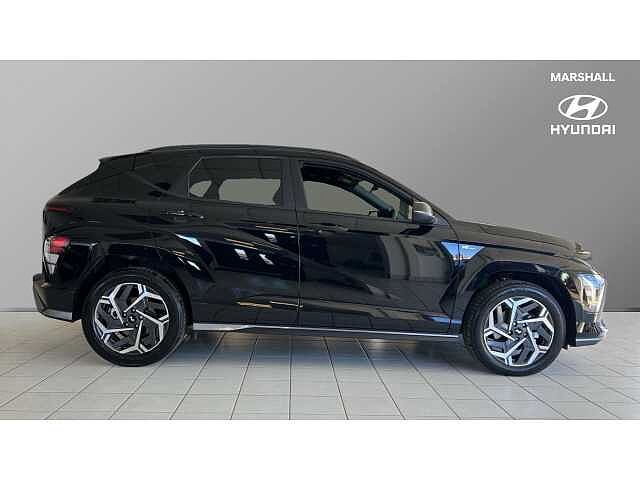 Hyundai KONA 1.6 Hybrid 129 N Line 5dr DCT Black