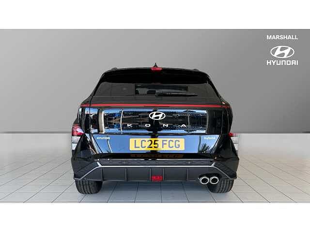 Hyundai KONA 1.6 Hybrid 129 N Line 5dr DCT Black