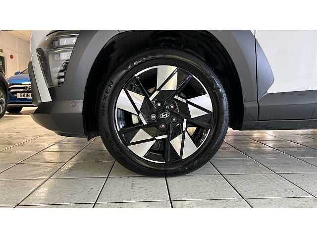 Hyundai KONA KONA 1.6 Hybrid 129 Ultimate 5dr DCT Atlas White