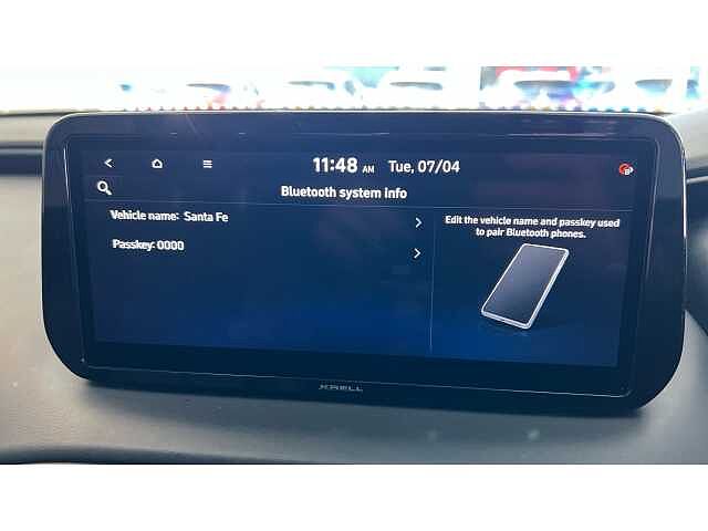 Hyundai SANTA FE 1.6 TGDi Hybrid Ultimate 5dr 4WD Auto Grey