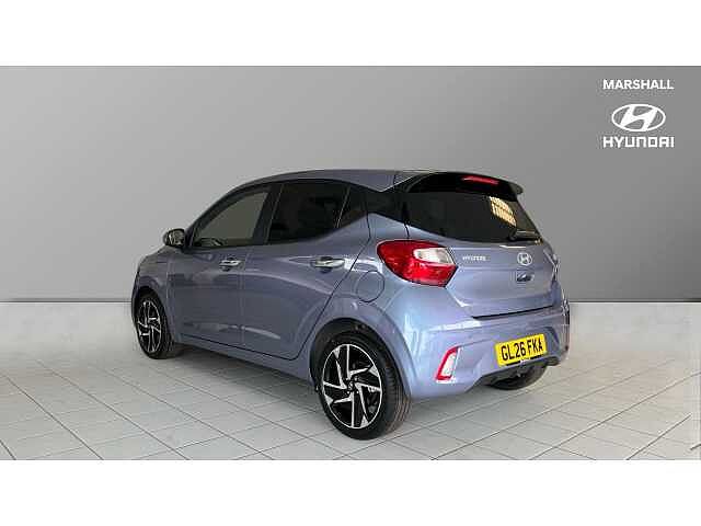 Hyundai I10 1.2 [79] Premium 5dr Auto [Nav] Meta Blue