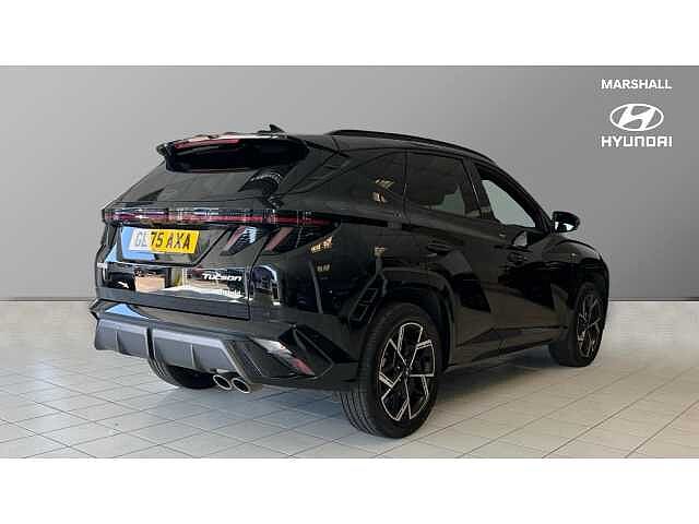 Hyundai TUCSON 1.6T Hybrid N Line S 5dr Auto BLACK