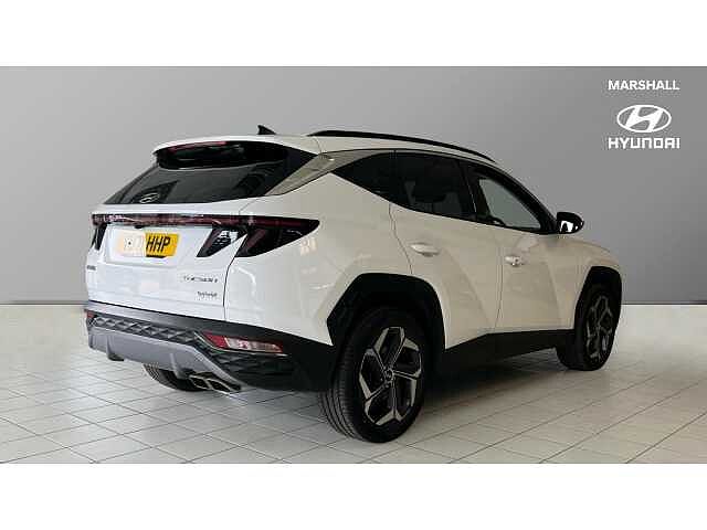 Hyundai TUCSON 1.6 TGDi Hybrid 230 Premium 5dr 2WD Auto White