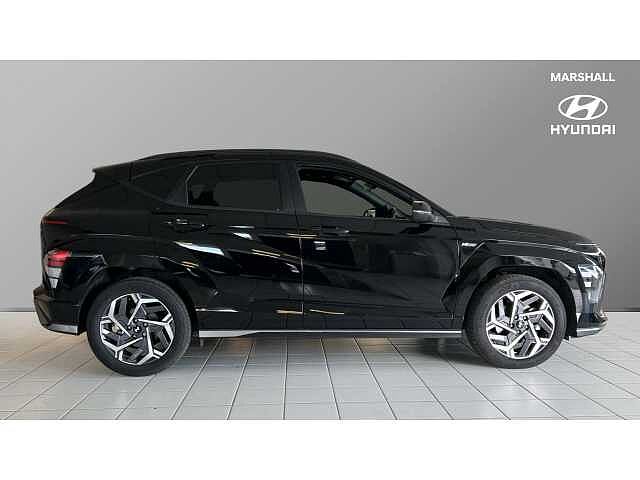 Hyundai KONA 1.6 Hybrid 129 N Line 5dr DCT Black