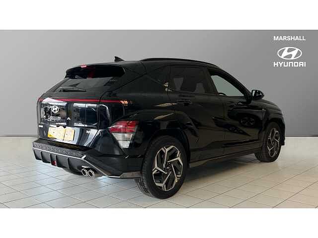 Hyundai KONA 1.6 Hybrid 129 N Line 5dr DCT Black