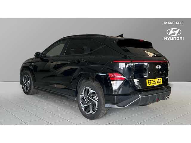 Hyundai KONA 1.6 Hybrid 129 N Line 5dr DCT Black