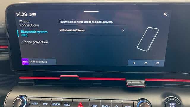 Hyundai KONA KONA 1.6T 138 N Line S 5dr Abyss Black