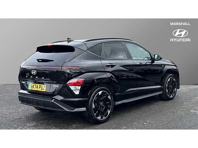 Hyundai KONA KONA 160kW N Line 65kWh 5dr Auto Black