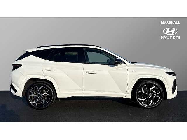 Hyundai TUCSON TUCSON 1.6T Hybrid N Line 5dr Auto White
