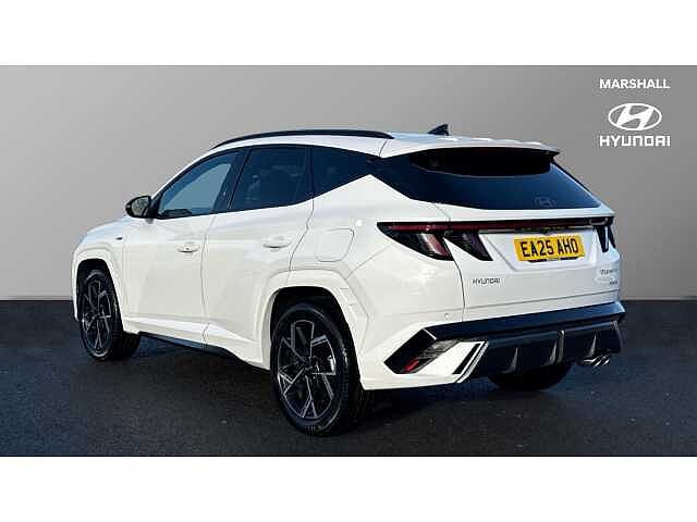 Hyundai TUCSON TUCSON 1.6T Hybrid N Line 5dr Auto White