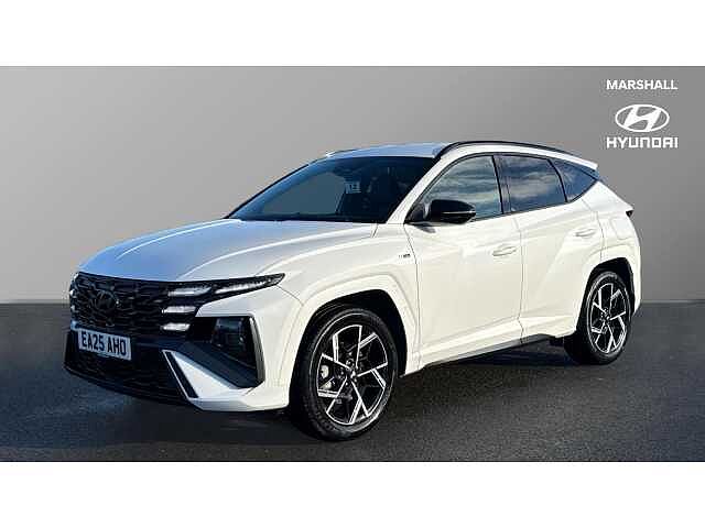Hyundai TUCSON TUCSON 1.6T Hybrid N Line 5dr Auto White