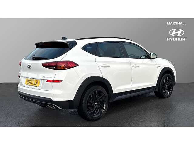 Hyundai TUCSON TUCSON 1.6 TGDi 177 N Line 5dr 2WD WHITE