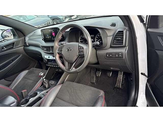 Hyundai TUCSON TUCSON 1.6 TGDi 177 N Line 5dr 2WD WHITE