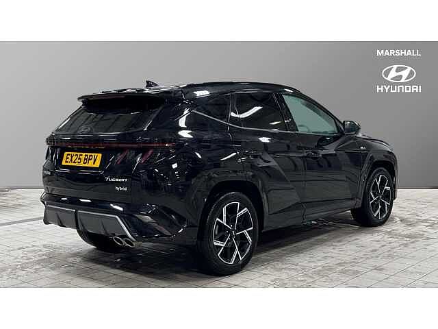 Hyundai TUCSON TUCSON 1.6T Hybrid N Line 5dr Auto Black