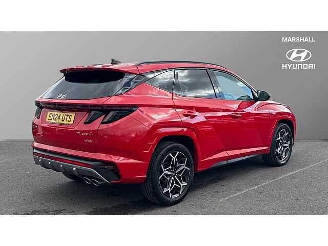 Hyundai TUCSON TUCSON 1.6 TGDi Hybrid 230 N Line 5dr 2WD Auto Red