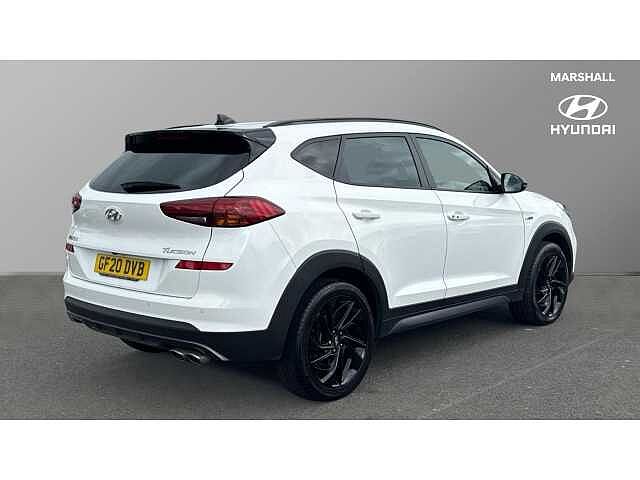 Hyundai TUCSON TUCSON 1.6 TGDi 177 N Line 5dr 2WD White