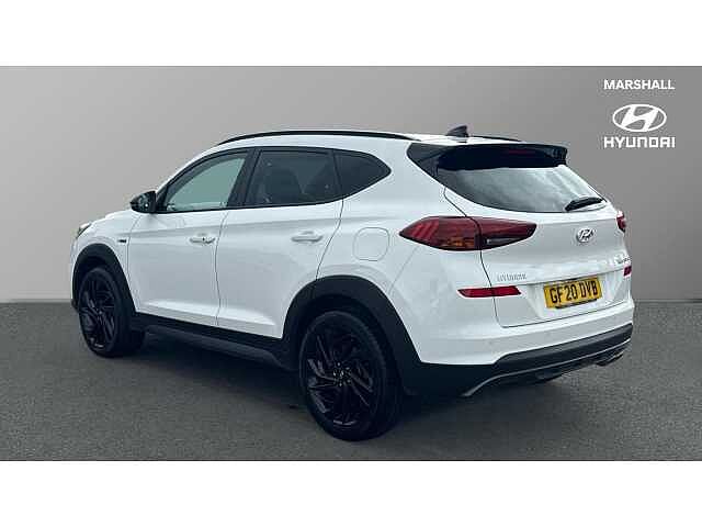 Hyundai TUCSON TUCSON 1.6 TGDi 177 N Line 5dr 2WD White