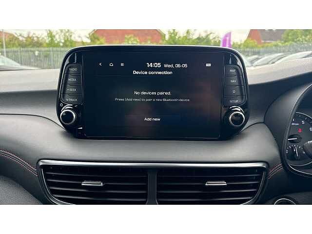 Hyundai TUCSON TUCSON 1.6 TGDi 177 N Line 5dr 2WD White