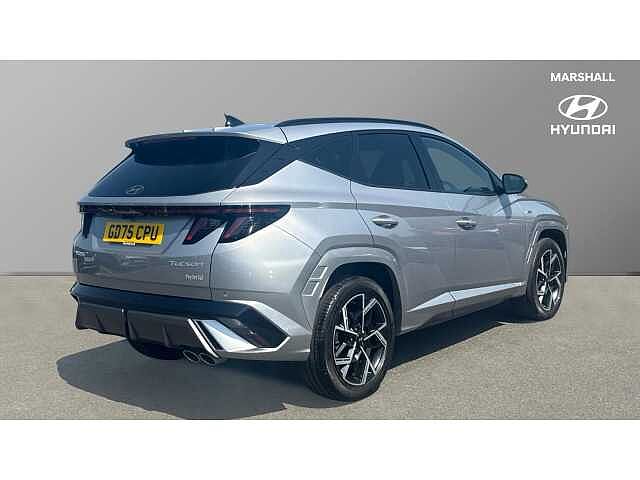 Hyundai TUCSON TUCSON 1.6T 239 Hybrid N Line 5dr Auto SILVER