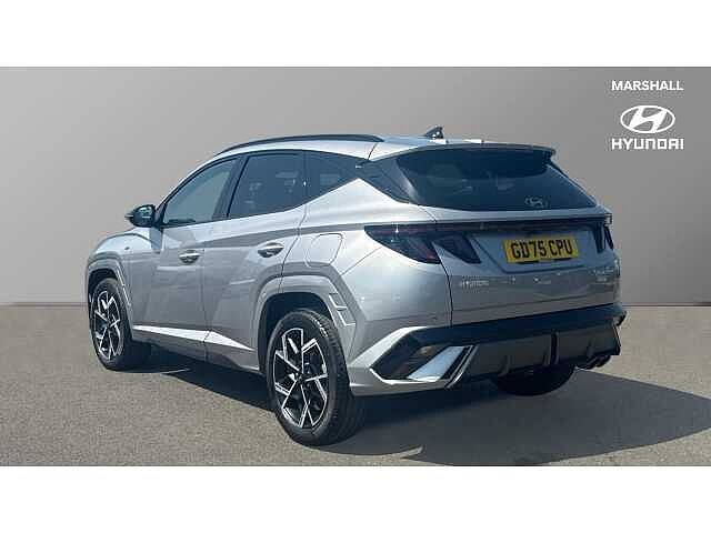 Hyundai TUCSON TUCSON 1.6T 239 Hybrid N Line 5dr Auto SILVER