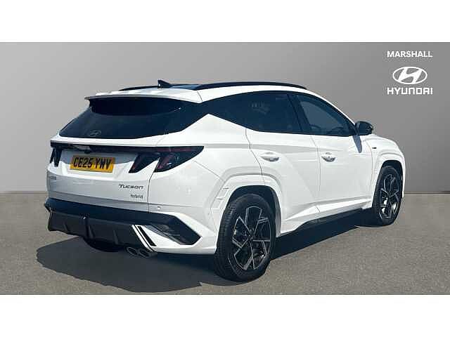 Hyundai TUCSON TUCSON 1.6T Hybrid N Line S 5dr Auto White