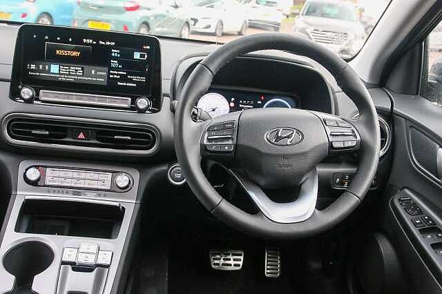 Hyundai KONA Electric SUV E 204ps Ultimate64kWh 10.5kW OBC Black