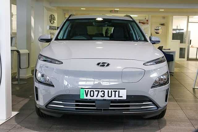 Hyundai KONA Electric SUV E (204ps) Premium 64kWh 7kW OBC Grey