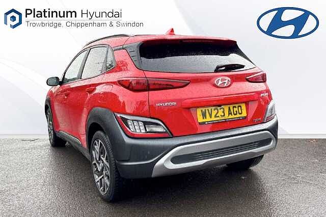 Hyundai KONA 1.6 GDi Hybrid Ultimate 5dr DCT Red