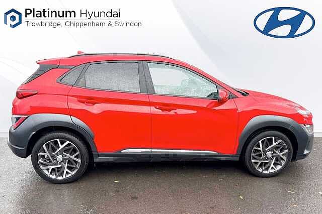 Hyundai KONA 1.6 GDi Hybrid Ultimate 5dr DCT Red