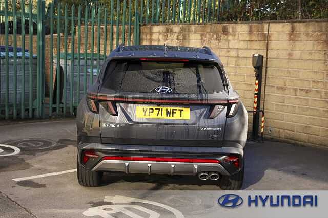 Hyundai TUCSON 1.6 TGDi Hybrid 230 N Line S 5dr 2WD Auto Dark Knight Grey