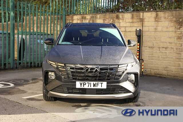 Hyundai TUCSON 1.6 TGDi Hybrid 230 N Line S 5dr 2WD Auto Dark Knight Grey