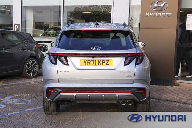 Hyundai TUCSON 1.6 TGDi Hybrid 230 N Line 5dr 2WD Auto Shimmering Silver