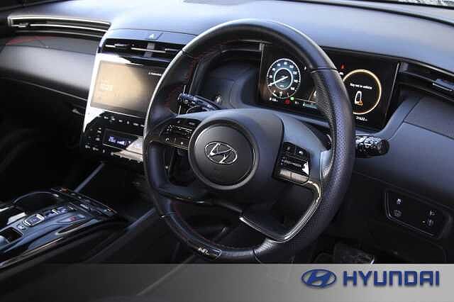 Hyundai TUCSON 1.6 TGDi Hybrid 230 N Line 5dr 2WD Auto Shimmering Silver