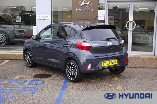Hyundai I10 1.0 [63] Premium 5dr Auto [Nav] Aurora Grey