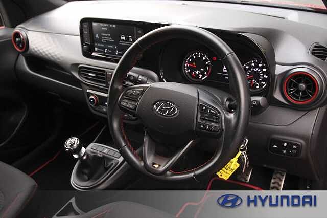 Hyundai I10 1.0 T-GDi N Line 5dr Dragon Red