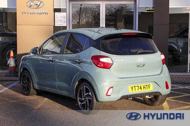 Hyundai I10 1.2 [79] Premium 5dr Auto [Nav] Mangrove Green