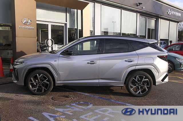 Hyundai TUCSON 1.6T Plug-in Hybrid N Line 5dr 4WD Auto Shimmering Silver