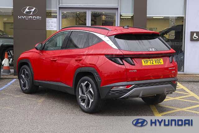 Hyundai TUCSON 1.6 TGDi Hybrid 230 Premium 5dr 2WD Auto Engine Red