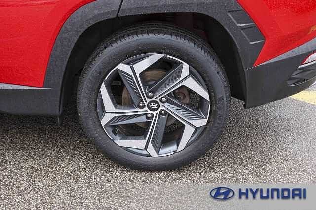 Hyundai TUCSON 1.6 TGDi Hybrid 230 Premium 5dr 2WD Auto Engine Red