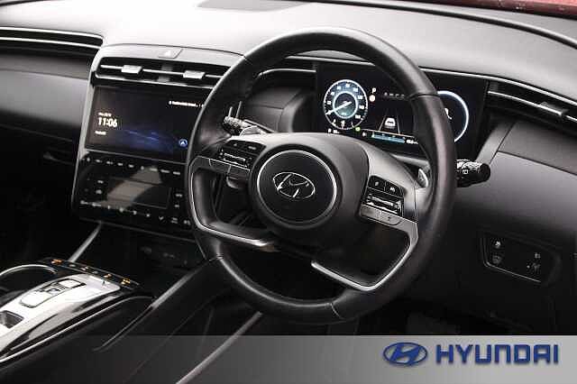 Hyundai TUCSON 1.6 TGDi Hybrid 230 Premium 5dr 2WD Auto Engine Red