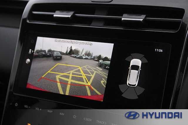 Hyundai TUCSON 1.6 TGDi Hybrid 230 Premium 5dr 2WD Auto Engine Red