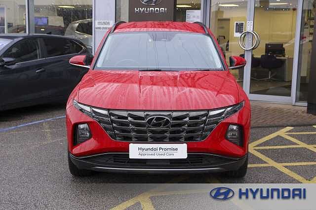 Hyundai TUCSON 1.6 TGDi Hybrid 230 Premium 5dr 2WD Auto Engine Red