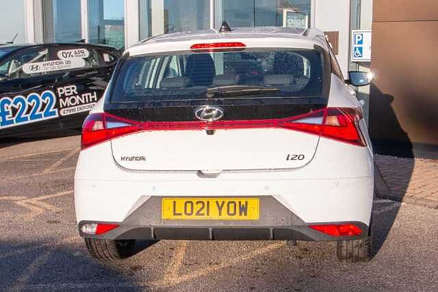 Hyundai I20 1.0 T-GDi 100ps SE Connect 48 Volt Hybrid DCT Polar White